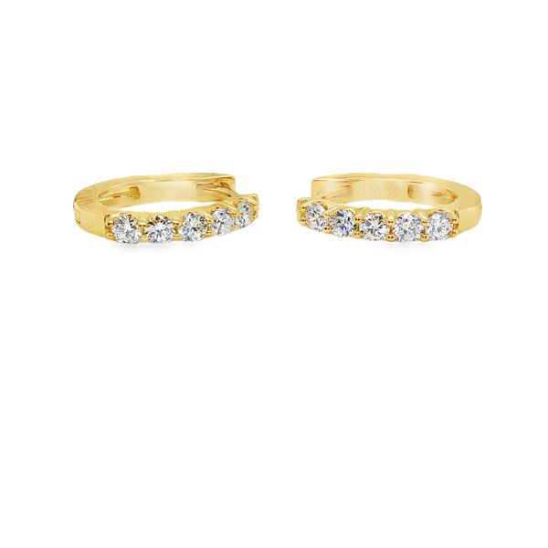 Diamond Hoop Earrings Mitchell's Jewelry Norman, OK