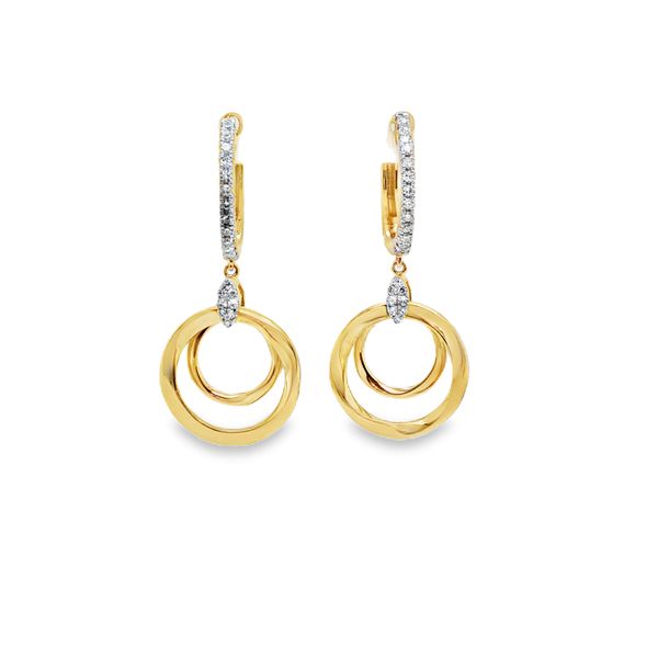Diamond Drop Earrings Mitchell's Jewelry Norman, OK