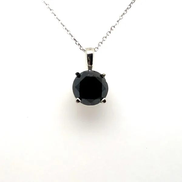 Black Diamond Pendant by Fischler Mitchell's Jewelry Norman, OK