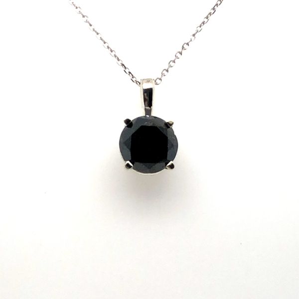 Black Diamond Pendant by Fischler Mitchell's Jewelry Norman, OK