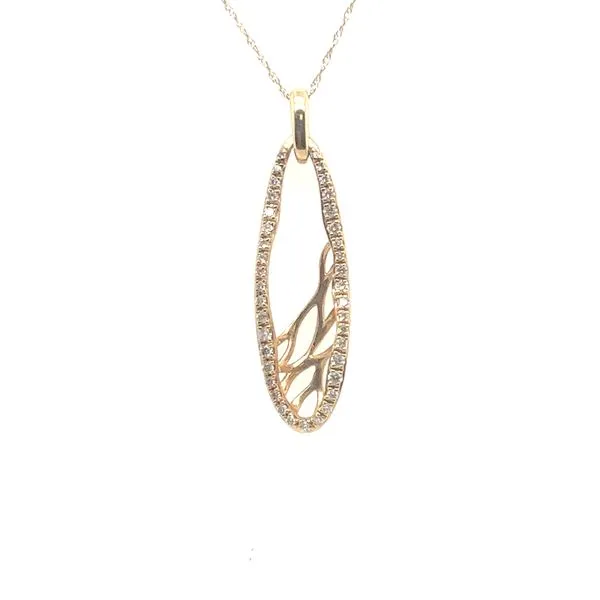 Modern Diamond Necklace Mitchell's Jewelry Norman, OK