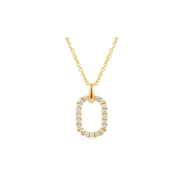 Diamond Circle Pendant Mitchell's Jewelry Norman, OK