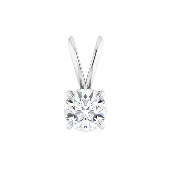 Diamond Solitaire Pendant Mitchell's Jewelry Norman, OK