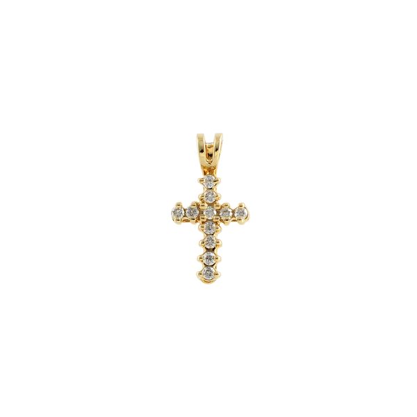 Diamond Cross Pendant Mitchell's Jewelry Norman, OK