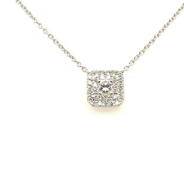 Square Diamond Pendant Mitchell's Jewelry Norman, OK