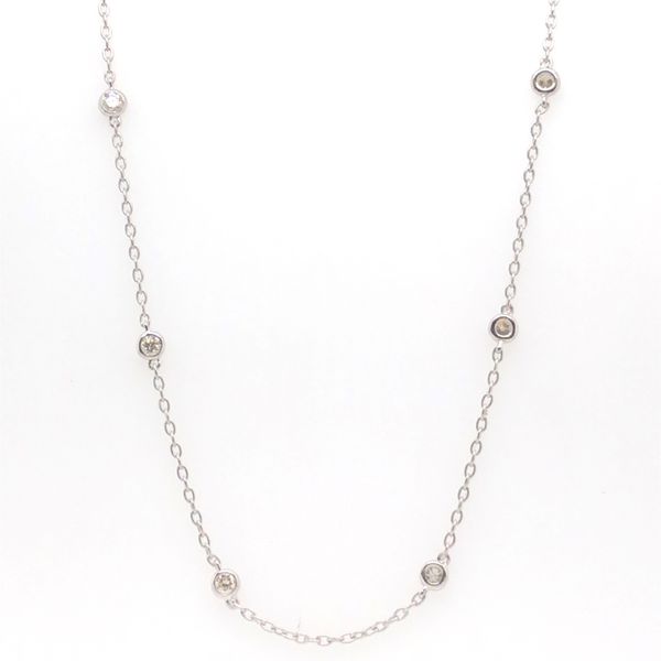 Diamond Station Necklace by Heera Moti Mitchell's Jewelry Norman, OK