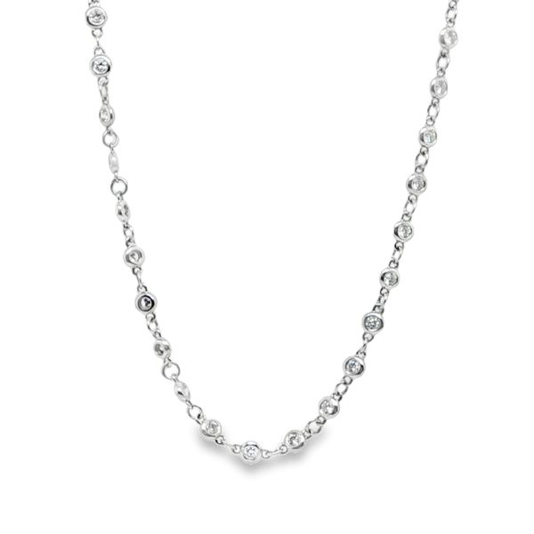 Diamond Station Necklace Mitchell's Jewelry Norman, OK