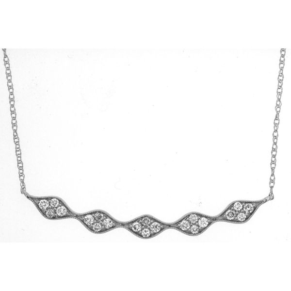 Diamond Marquise Illusion Necklace Mitchell's Jewelry Norman, OK