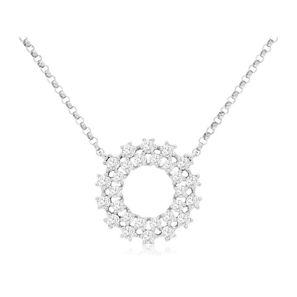 Diamond Circle Pendant Mitchell's Jewelry Norman, OK