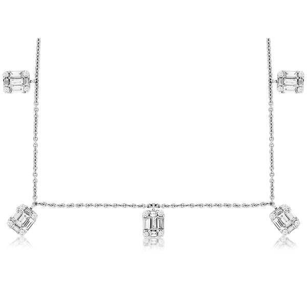 Diamond Station Necklace Mitchell's Jewelry Norman, OK