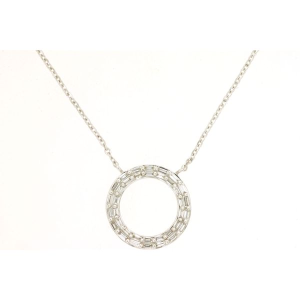 Diamond O Necklace Mitchell's Jewelry Norman, OK