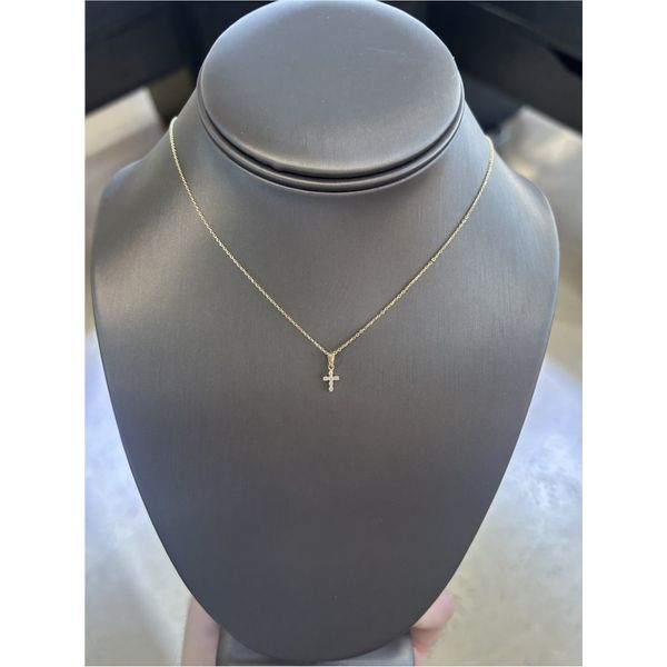 Diamond Cross Necklace Mitchell's Jewelry Norman, OK