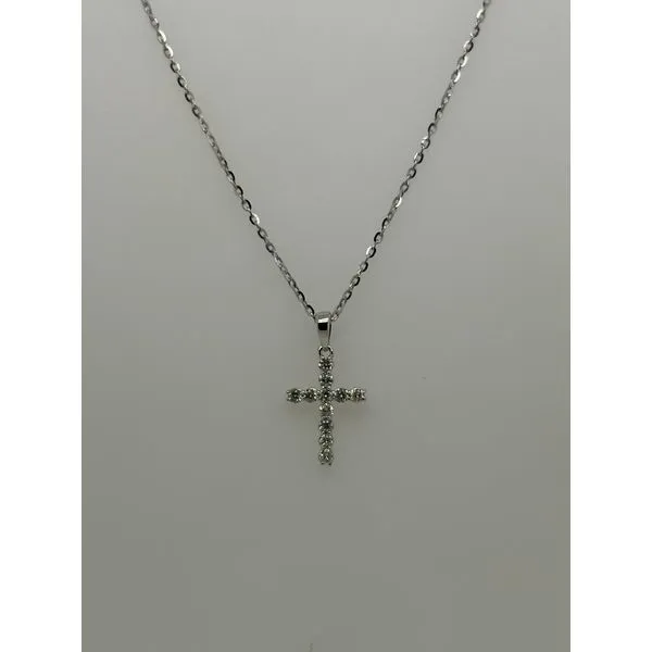 Diamond Cross Necklace Mitchell's Jewelry Norman, OK