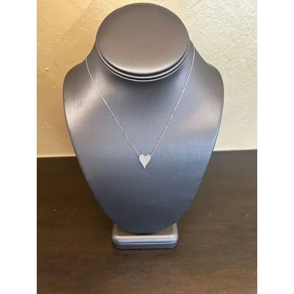 Diamond Heart Necklace Mitchell's Jewelry Norman, OK