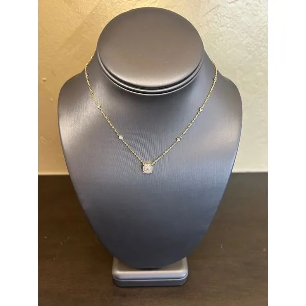 Diamond Station Necklace Mitchell's Jewelry Norman, OK