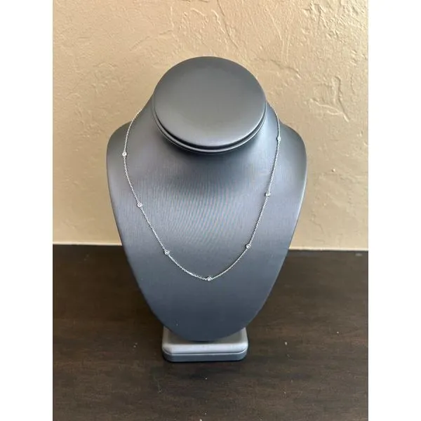 Diamond Station Necklace Mitchell's Jewelry Norman, OK