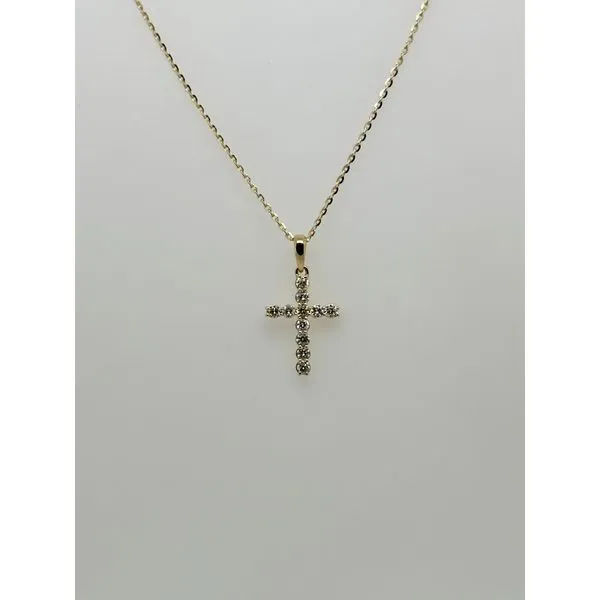 Diamond Cross Necklace Mitchell's Jewelry Norman, OK