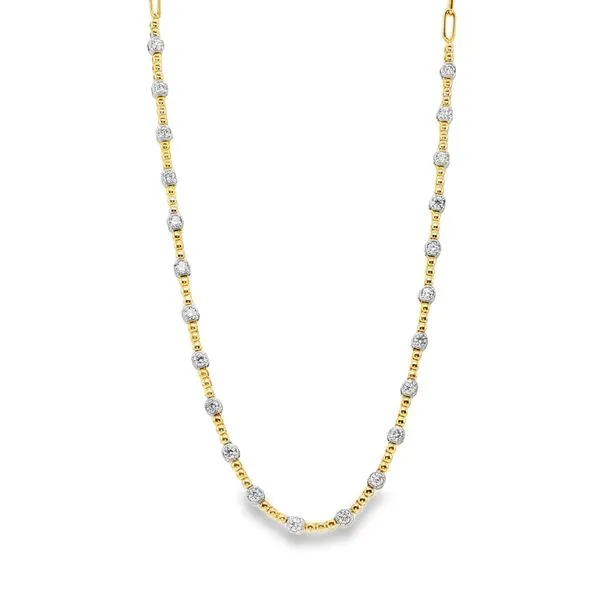Diamond Station Necklace Mitchell's Jewelry Norman, OK