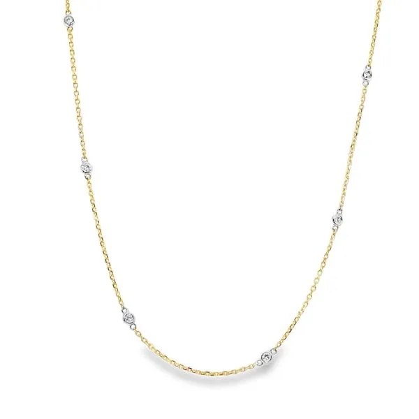 Diamond Station Necklace Mitchell's Jewelry Norman, OK
