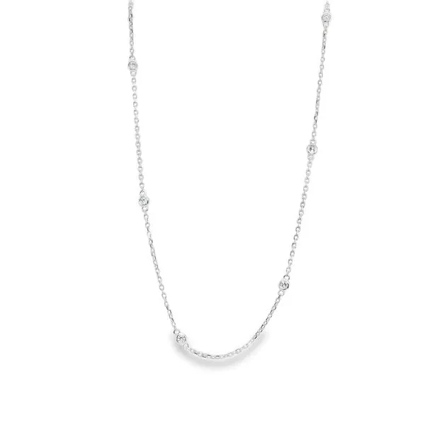 Diamond Station Necklace Mitchell's Jewelry Norman, OK