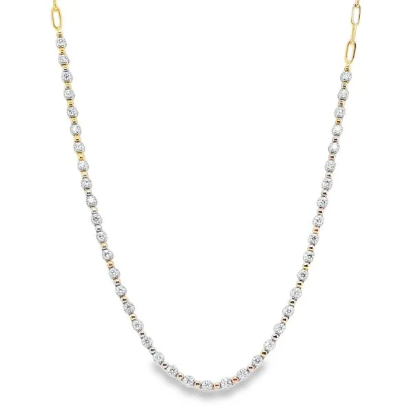 Diamond Station Necklace Mitchell's Jewelry Norman, OK