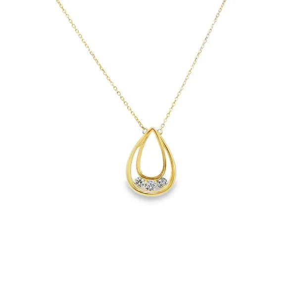 Diamond Drop Necklace Mitchell's Jewelry Norman, OK