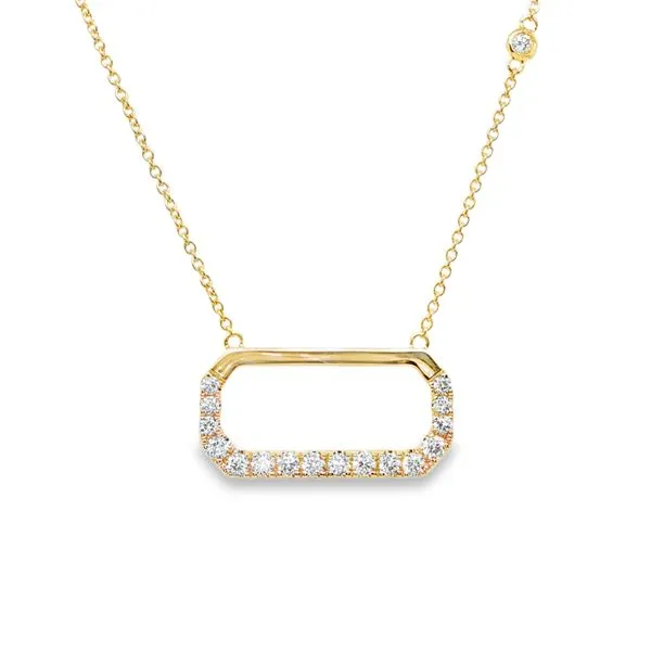 Diamond Circle Necklace Mitchell's Jewelry Norman, OK