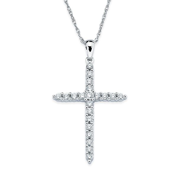 Diamond Cross Necklace Mitchell's Jewelry Norman, OK