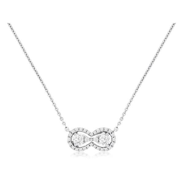 Diamond Infinity Necklace Mitchell's Jewelry Norman, OK