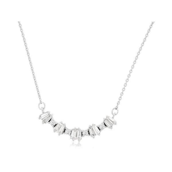 Diamond Bar Necklace Mitchell's Jewelry Norman, OK