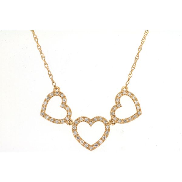 Diamond Heart Necklace Mitchell's Jewelry Norman, OK