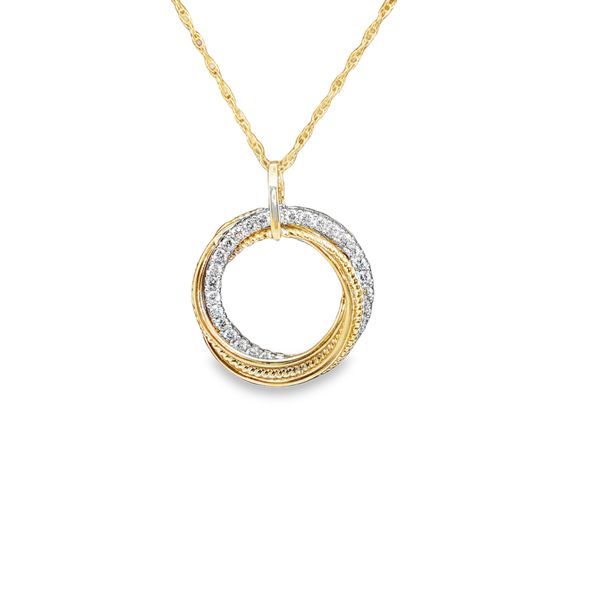 Diamond Circle Necklace Mitchell's Jewelry Norman, OK