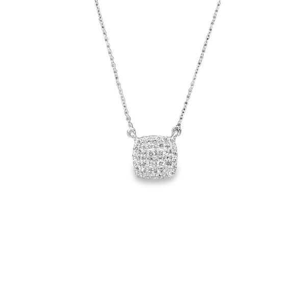 Diamond Cluster Necklace Mitchell's Jewelry Norman, OK