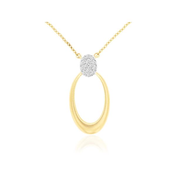 Diamond Drop Necklace Mitchell's Jewelry Norman, OK