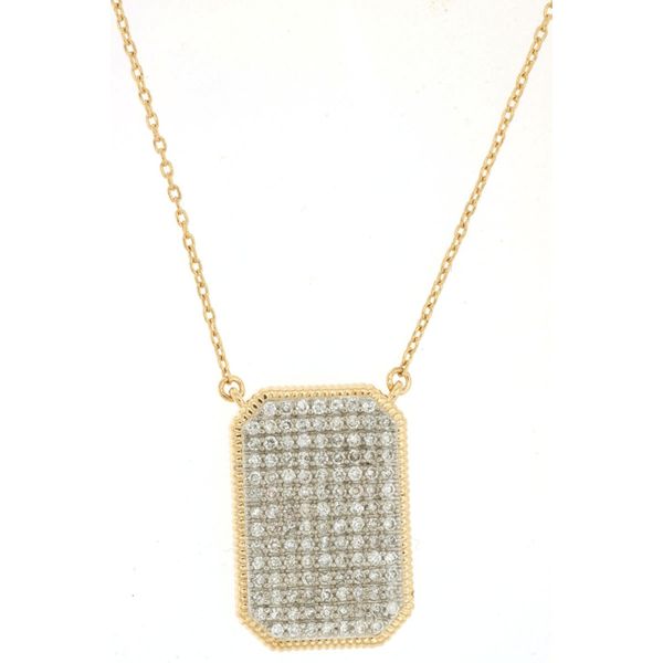 Diamond Cluster Necklace Mitchell's Jewelry Norman, OK