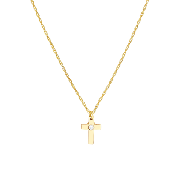 Diamond Cross Necklace Mitchell's Jewelry Norman, OK