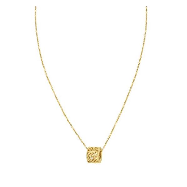 Barrel Diamond Necklace Mitchell's Jewelry Norman, OK