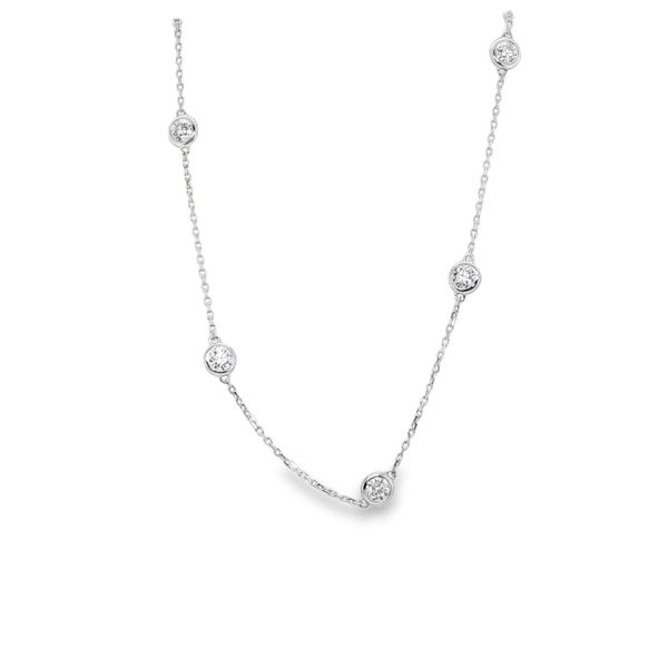 Diamond Station Necklace Mitchell's Jewelry Norman, OK