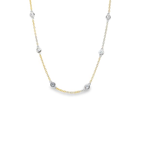 Diamond Station Necklace Mitchell's Jewelry Norman, OK