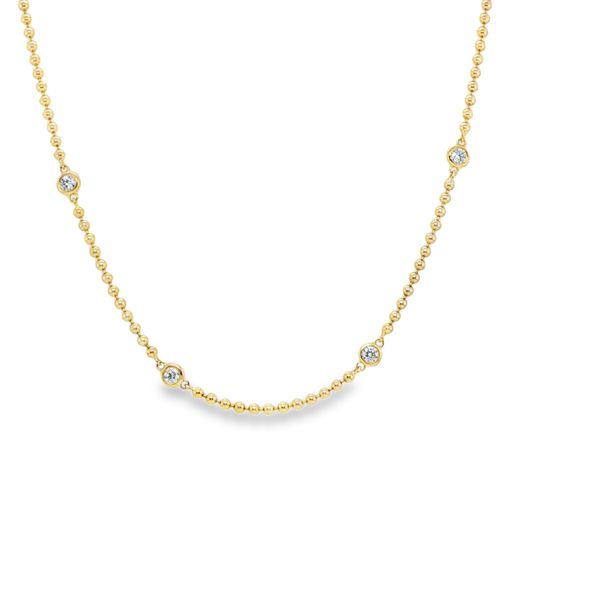 Diamond Station Necklace Mitchell's Jewelry Norman, OK