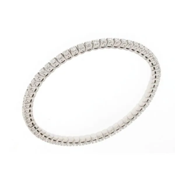 Diamond Tennis Stretch Bracelet by Piero Milano Mitchell's Jewelry Norman, OK