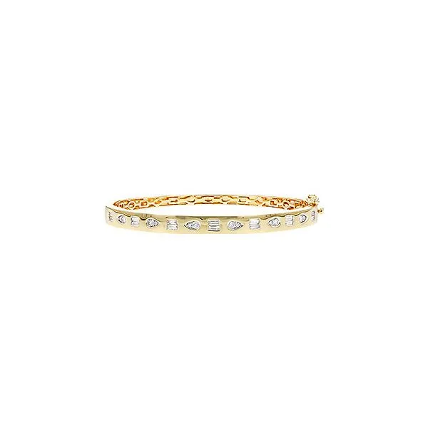 Diamond Bangle Bracelet by Allison Kaufman Mitchell's Jewelry Norman, OK