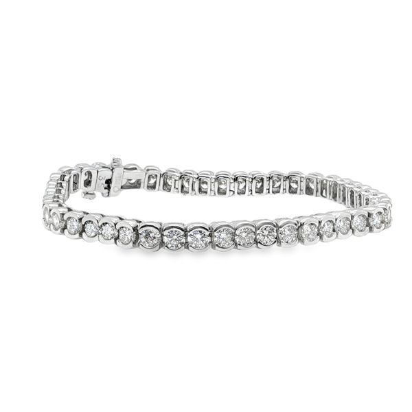Platinum Diamond Tennis Bracelet Mitchell's Jewelry Norman, OK