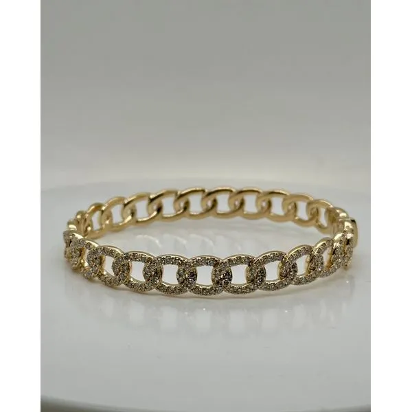 Diamond Bangle Bracelet Mitchell's Jewelry Norman, OK