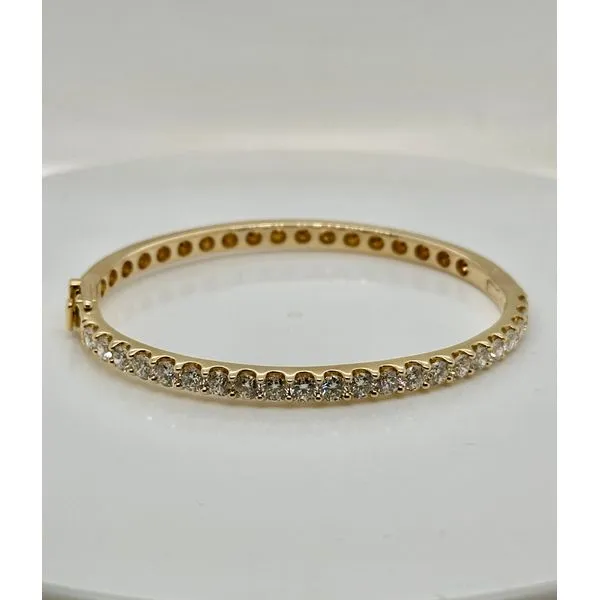 Diamond Bangle Bracelet Mitchell's Jewelry Norman, OK