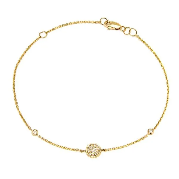 Diamond Station Bracelet Mitchell's Jewelry Norman, OK