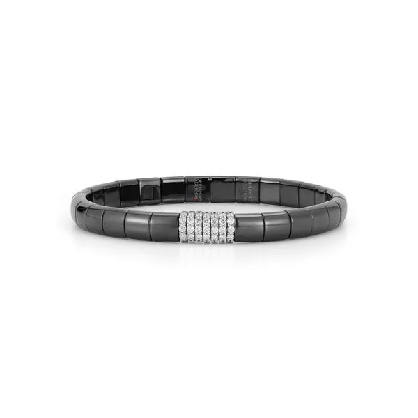 Diamond Black Ceramic Bracelet by Roberto Demeglio Mitchell's Jewelry Norman, OK
