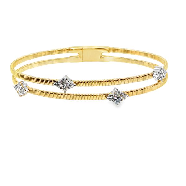 Diamond Bangle Bracelet Mitchell's Jewelry Norman, OK