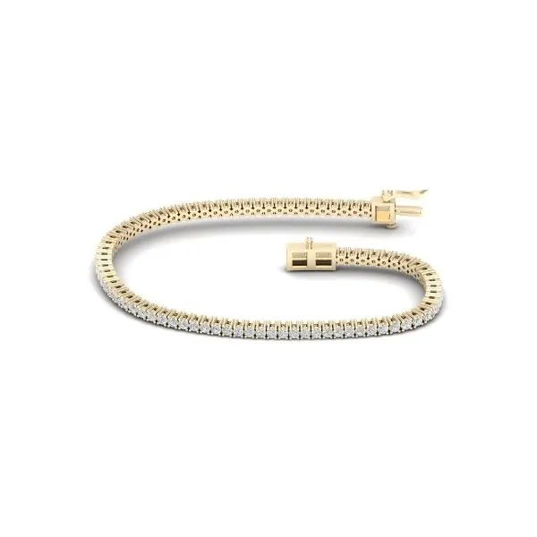 Lab Created Diamond Tennis Bracelet Mitchell's Jewelry Norman, OK