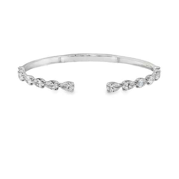 Lab Created Diamond Bangle Bracelet Mitchell's Jewelry Norman, OK